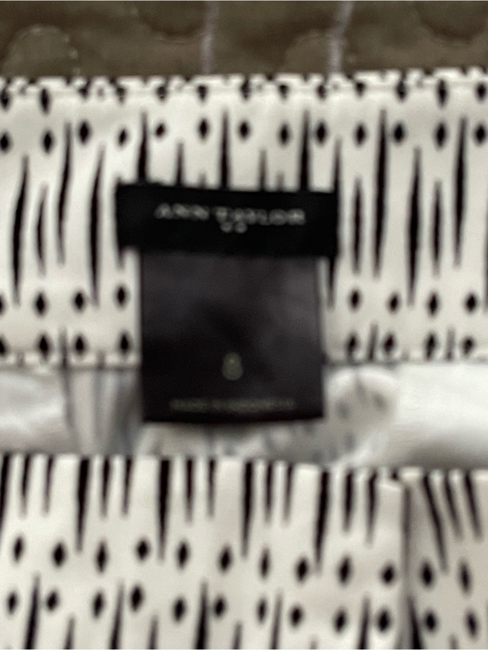 LOFT White High-Rise Jeans and white with black detail shorts. - Picture 7 of 7